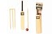 Size 3 Childrens 8 Piece Mini Wooden Cricket Set