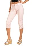 Outdoor Girl Womens Capri Pants w/ Belt
