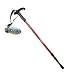                     This anti-shock hiking pole is lightweight and includes a supportive       wrist strap and ergonomic grip handle for comfort. It extends from 65cm       to 135cm allowing the user to adjust it to the perfect height to help       you spread the load and minimize stress to joints while walking. The       pole comes with a removable rubber cap, perfect for treks on harder       ground. The anti-shock mechanism provides additional support on rough       terrain and can be switched on/off when necessary. The pole also       features a removable rubber collar to stop the pole from sinking into       soft ground.                            Minimum height- 65cm (includes handle)              Maximum height- 135cm              Handle height- 14cm              Strap length- 24 cm              Strap diameter- 16 cm (at widest point)                            Additional colours available.      