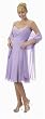 #5537 - BEST SELLER - Formal Evening Gown. Elegant Multi Chiffon Cocktail Dress. Perfect for any occasion