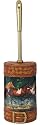 WILD HORSES western TOILET BRUSH & HOLDER bathroom home decor equestrian ranch farm cowboy