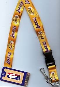 NBA Los Angeles Lakers Lanyard, Gold