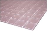 10 SQ FT OF CRYSTAL GLASS MOSAIC TILE - MAUVE