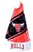 Chicago Bulls NBA Colorblock Himo Plush Santa Hat (Quantity of 1)