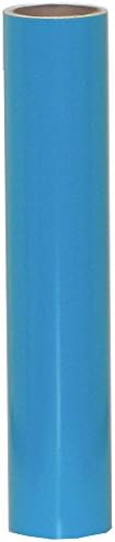 Vinyl Oasis Craft &amp; Hobby Vinyl - Gloss w/ Permanent Adhesive - (5 Sheets) 12 in. x 24 in. - Arctic Blue