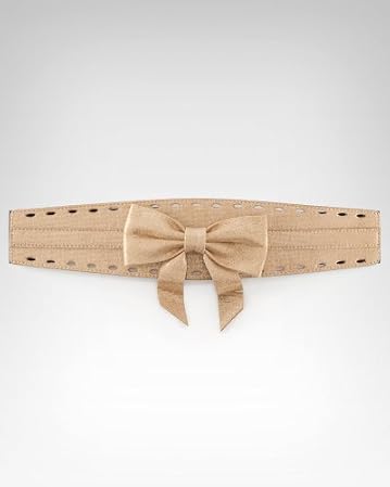 bebe Metallic Bow Belt091511-homepage3