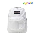 Jansport Classic Superbreak White Backpack for School Work or Play (JoyAve)