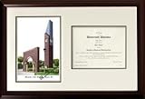 Minnesota State University, Mankato Scholar Scholar Mahogany Framed Lithograph w/Diploma Opening