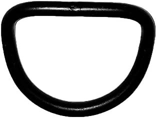 Dee Ring 2" Stealth Black Stainless Steel