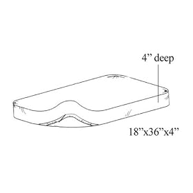 American Baby Company Value Jersey Knit Cradle Sheet