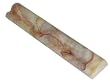 Small Sample of Peach Onyx Chair Rail Moldings Chairrail Trims Double Ogee 2" x 12"