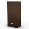 South Shore Step One Collection 6 Drawer Chest, Chocolate