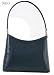 Fluid faux leather shapes this finely crafted shoulder bag designed with a lightly structured