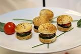 Vegetable Mini Burgers Grilled' 45 Piece Tray. Your shipping costs go down as you buy more appetizers.