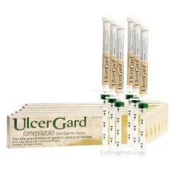 6 pack UlcerGard (omeprazole) Oral Paste Syringe (13.68 gm)
