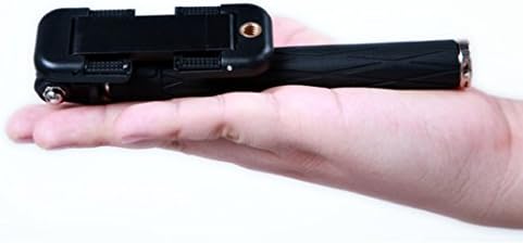 Mini Selfie Stick with Mirror 2015 Black Pen Size Pocket Size Portable &amp; Extendable Handheld Selfie Stick All in One Wire Selfie Stick Super Mini Design for Iphone 6 6 Plus 5s 5c 5 4s 4 Samsung Galaxy S6 S6 Edge S3 S4 S5 Note 4 Note 3 Sony Xperia Z4 Z3 HTC One 9 15.5cm Long with Diameter 18mm Which Is Shorter and Smaller