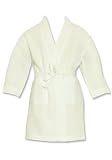 Pendergrass Kids Spa White Waffle Kimono Robe