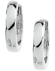 Platinum 14 MM Hinged Earrings