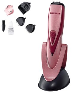 Severin - 7832 - Rasoir Féminin Rechargeable, Lilas Métalliq, à Sec Ou à Eau