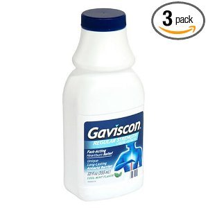 acid_reflux - Gaviscon Regular Strength Liquid Antacid Cool Mint Flavor - B001G7QRT4