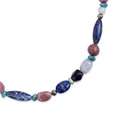 Pastel Gemstones Beaded Necklace