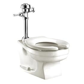American Standard 2282.010.020 Baby Devoro 10-Inch High Rough-In Round Front Toilet, White