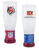 Cincinnati Bengals Crystal Pilsner Glass