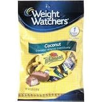 Weight Watchers Rich Milk Chocolate Covered Coconut Candy, 3.25 oz. bag (Pack of 6 Bags)