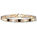 Men's Onyx 10k Gold Bracelet 8