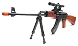 31pnC1lIwrL. SL160  Spring Tactical AK 47 Sniper Rifle FPS 250 Bipod, Full Stock Airsoft Gun