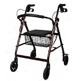 Basic Rollator - Burgundy