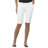 Mossimo Black: Denim Bermuda Shorts - True White