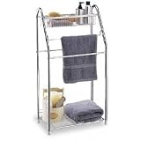 Towel Valet-Chrome Finish-Store & Organize (Chrome) (33.25H x 17.75W x 10.75D)