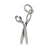 Sterling Silver Charm - Scissors - Sewing, Quilting, Scrapbooking Hobby 24mm