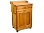 Cart with Knife Rack and Backsplash