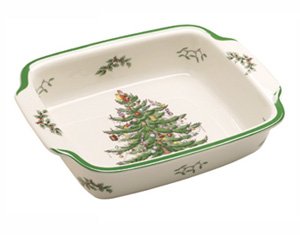 Spode Christmas Tree Lasagna Dish