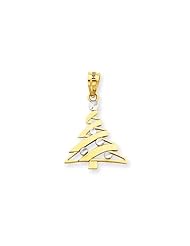 14 Karat Gold, Christmas Tree Pendant