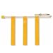 Triple Threat Flag Football Belts (Medium, Yellow)