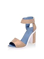 Bueno Sandalias de tacón (Beige Claro)