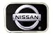Men's NISSAN Punk Rock Metal Belt Buckle Image