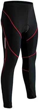 Men's Ride Select Breathable Elasticity Outdoor Cycling Running Pants Red Line XX-Large
