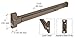 CRL Dark Bronze Finish Touch Bar Rim Panic Exit Device