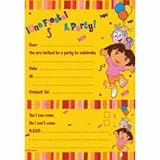 Dora Party Invitations (Pad Of 20)