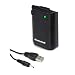 Neotechs® Black USB Rechargeable Play & Charge Kit Battery Pack for Xbox 360 Controller Charger
