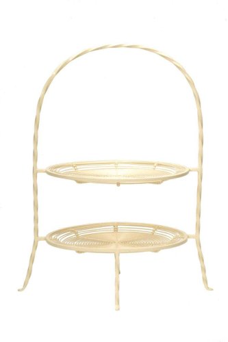 Buy Garden Trading Cream 2 Tier Cake Stand 51cm x 28cm online at Discounted New and Used prices. Delivered to your door with Off-The-Bookshelf.