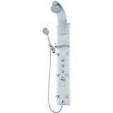 Vigo VG08007-Satin- Shower Massage Panel with Rain Shower Head