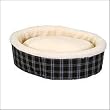 Snoozer Sheeper Hugger Pet Bed, Large With Cream Fur