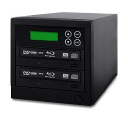 2 Target, Standalone 1-2 Target 6X Blu-Ray, 6X Blu Ray Tower Duplicator Copier Replicator Burner Duplication Replication. Ideal for Wedding Video, Blu-Ray Movie Backup, PS3 Game Backup, Event Video. Free 500G Hitachi SATA Blu-Ray Image Hard Drive, USB 2.0 Port. PC and Mac Compatible