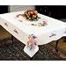 Dimensions Stamped Cross Stitch Flowers & Berries Table Cloth