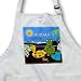 Jordan - Tyrannosaurus Rex at the Beach - Full Length Apron With Pockets 22w X 30l